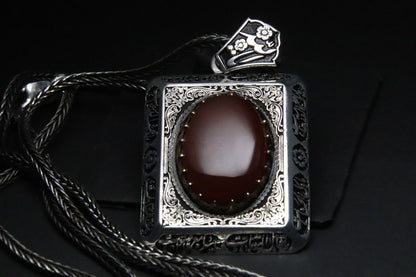 AKİK STONE Necklace for Men