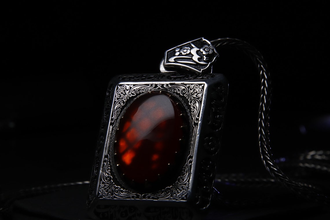 AKİK STONE Necklace for Men